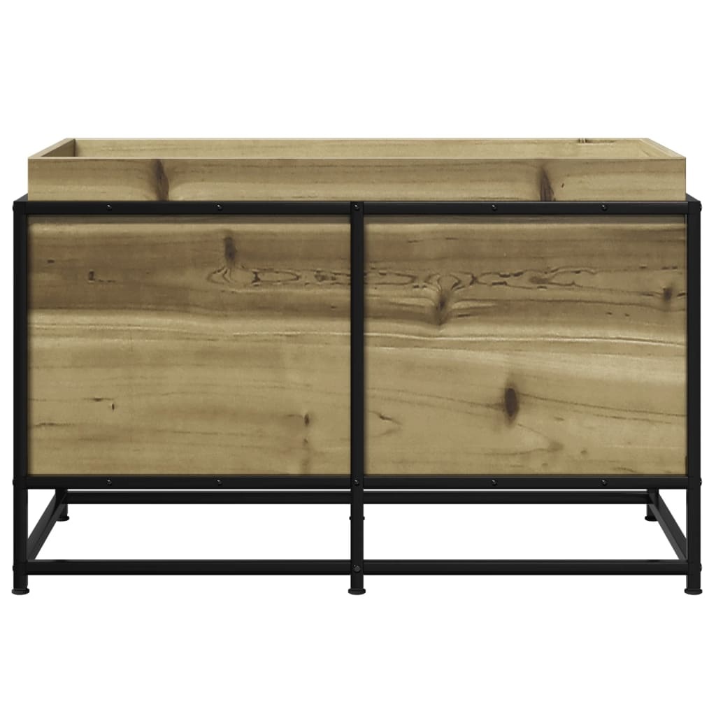 VidaXL Plantenbak 80x40x50 cm geïmpregneerd grenenhout