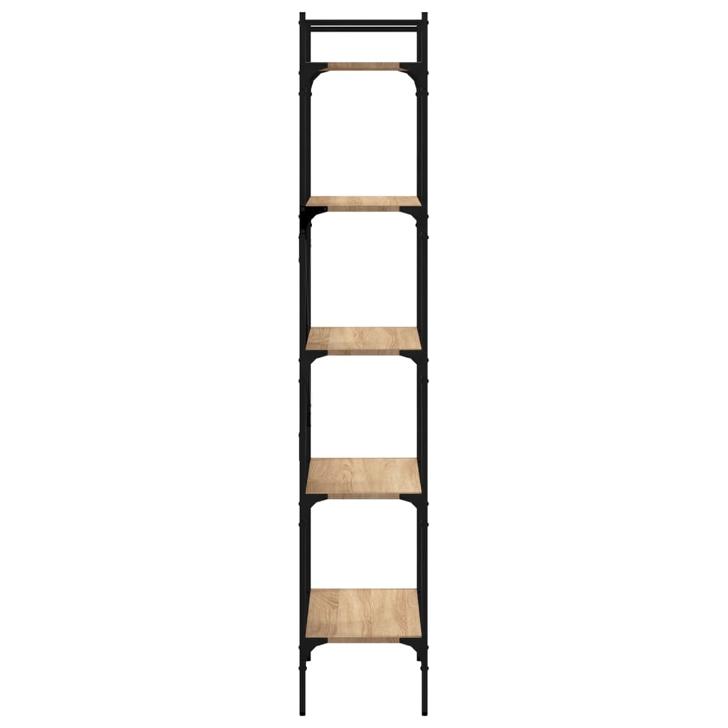 VidaXL Boekenkast 5-laags 56x31,5x174 cm bewerkt hout sonoma eiken