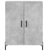 VidaXL Dressoir 69,5x34x90 cm bewerkt hout betongrijs