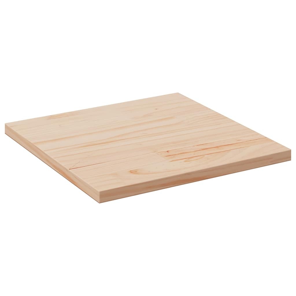 VidaXL Tafelblad vierkant 60x60x2,5 cm massief grenenhout