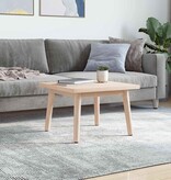 VidaXL Tafelblad vierkant 60x60x2,5 cm massief grenenhout
