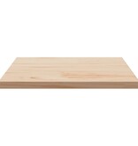 VidaXL Tafelblad vierkant 60x60x2,5 cm massief grenenhout