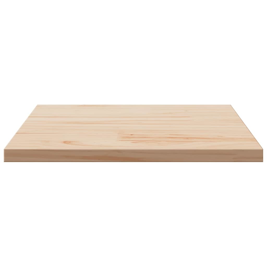 VidaXL Tafelblad vierkant 60x60x2,5 cm massief grenenhout
