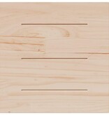 VidaXL Tafelblad vierkant 60x60x2,5 cm massief grenenhout