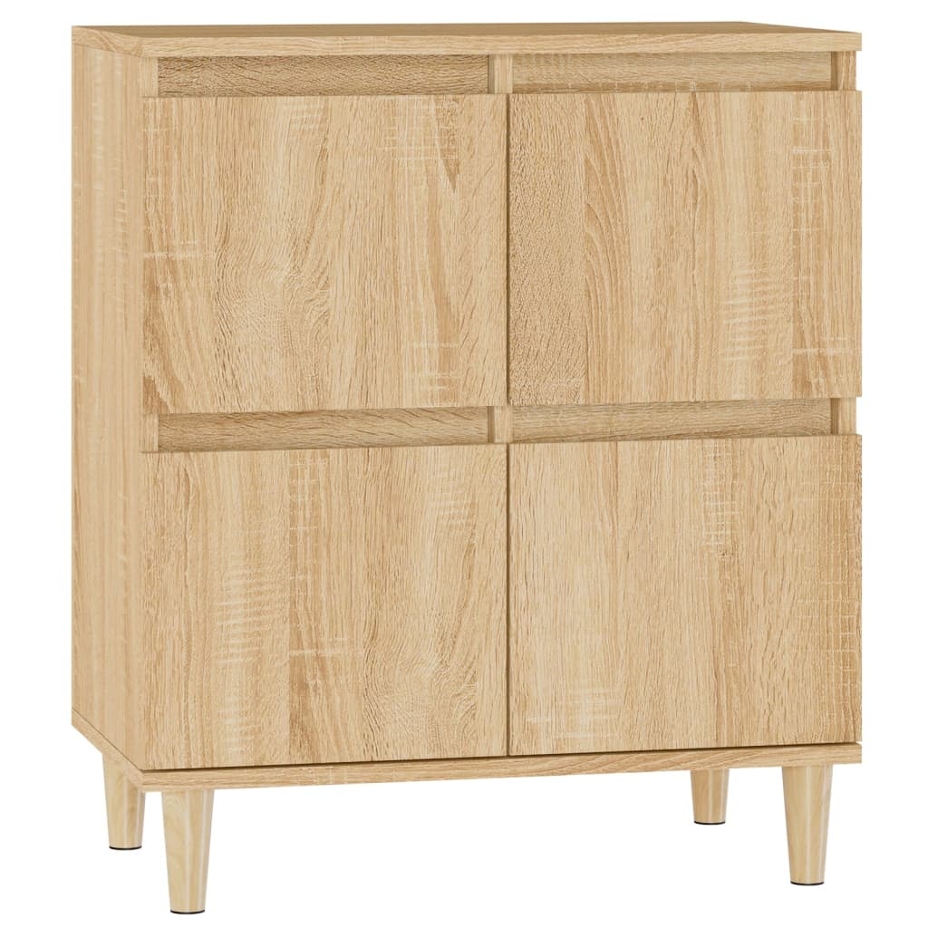 VidaXL Dressoir 60x35x70 cm bewerkt hout sonoma eikenkleurig