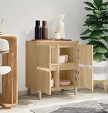 VidaXL Dressoir 60x35x70 cm bewerkt hout sonoma eikenkleurig