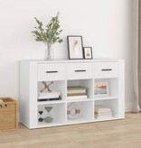 VidaXL Dressoir 100x30x59,5 cm bewerkt hout wit