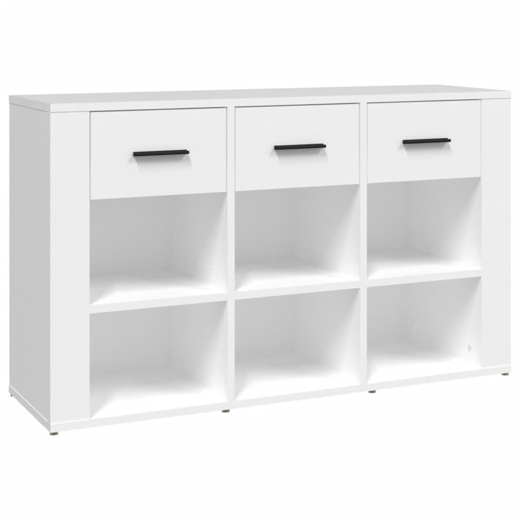 VidaXL Dressoir 100x30x59,5 cm bewerkt hout wit