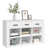VidaXL Dressoir 100x30x59,5 cm bewerkt hout wit