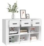 VidaXL Dressoir 100x30x59,5 cm bewerkt hout wit