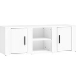 VidaXL Tv-meubel 100x31,5x35 cm bewerkt hout wit
