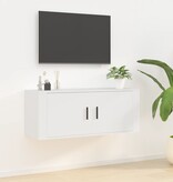 VidaXL Tv-wandmeubel 100x34,5x40 cm wit