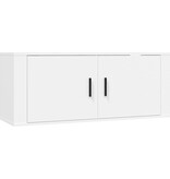 VidaXL Tv-wandmeubel 100x34,5x40 cm wit