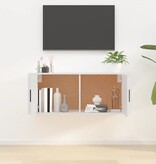 VidaXL Tv-wandmeubel 100x34,5x40 cm wit