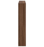 VidaXL Wandschap kubus 7 vakken bewerkt hout bruin eikenkleur