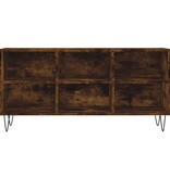 vidaXL Tv-meubel 103,5x30x50 cm bewerkt hout gerookt eikenkleurig