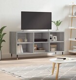 vidaXL Tv-meubel 103,5x30x50 cm bewerkt hout grijs sonoma eikenkleurig