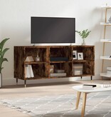 vidaXL Tv-meubel 103,5x30x50 cm bewerkt hout gerookt eikenkleurig