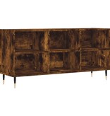 vidaXL Tv-meubel 103,5x30x50 cm bewerkt hout gerookt eikenkleurig
