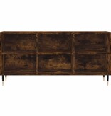 vidaXL Tv-meubel 103,5x30x50 cm bewerkt hout gerookt eikenkleurig