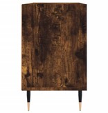 vidaXL Tv-meubel 103,5x30x50 cm bewerkt hout gerookt eikenkleurig