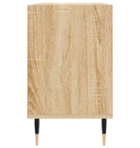 vidaXL Tv-meubel 103,5x30x50 cm bewerkt hout sonoma eikenkleurig