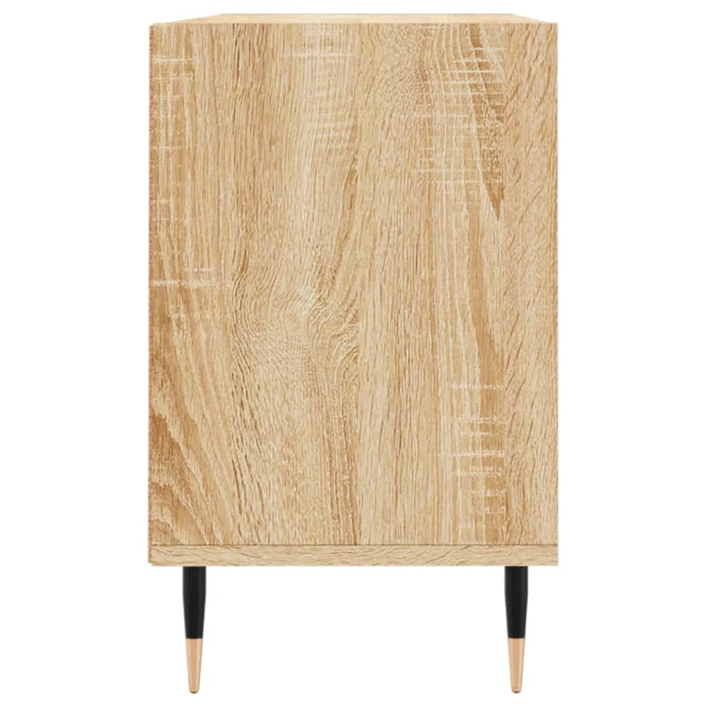 vidaXL Tv-meubel 103,5x30x50 cm bewerkt hout sonoma eikenkleurig