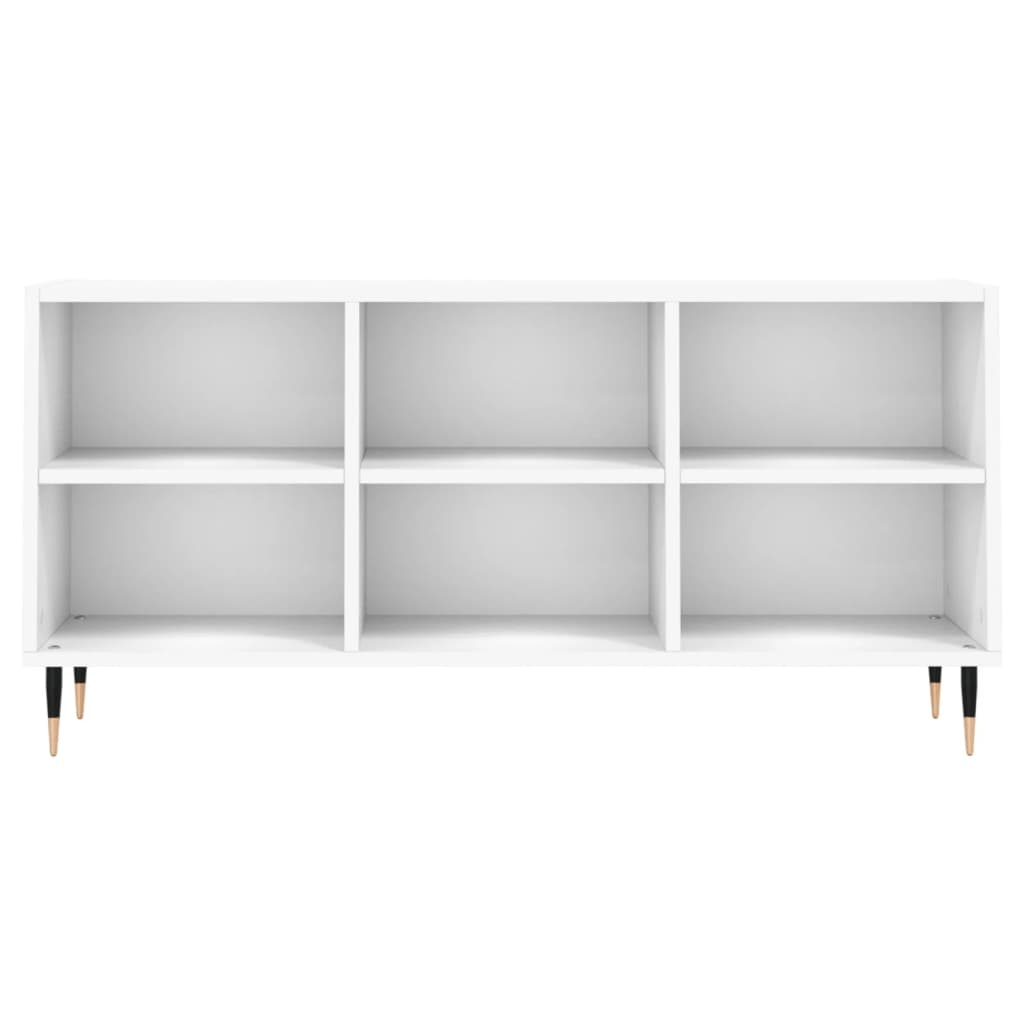vidaXL Tv-meubel 103,5x30x50 cm bewerkt hout wit