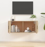 vidaXL Tv-wandmeubel 100x34,5x40 cm sonoma eikenkleurig