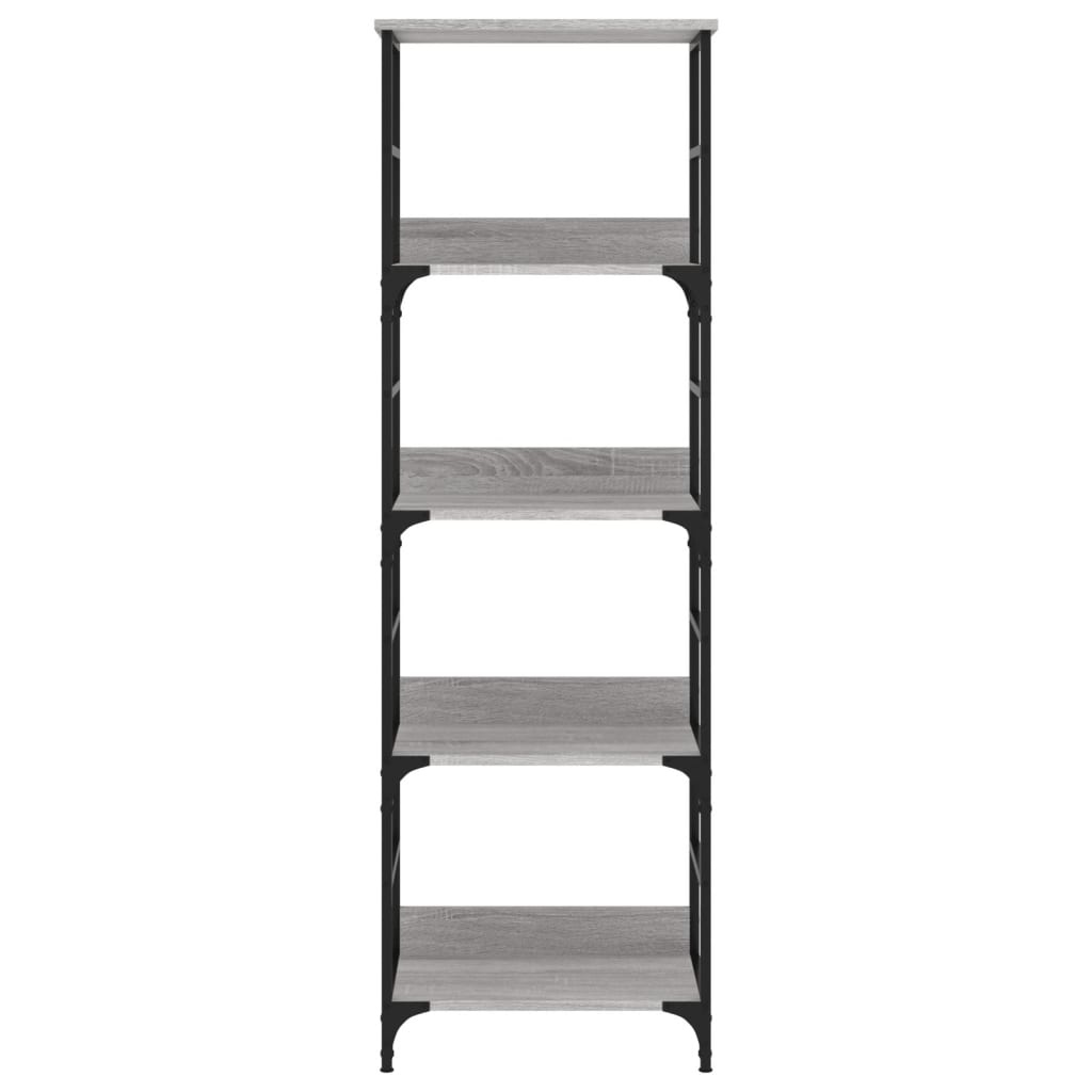 VidaXL Boekenrek 50x33x153 cm bewerkt hout grijs sonoma eikenkleurig