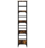 VidaXL Boekenrek 50x33x153 cm bewerkt hout gerookt eikenkleurig