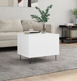 VidaXL Salontafel 60x44,5x45 cm bewerkt hout wit