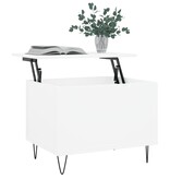 VidaXL Salontafel 60x44,5x45 cm bewerkt hout wit