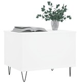 VidaXL Salontafel 60x44,5x45 cm bewerkt hout wit