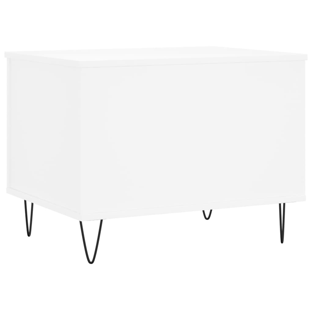 VidaXL Salontafel 60x44,5x45 cm bewerkt hout wit