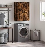 VidaXL Wandkast 69,5x34x90 cm bewerkt hout gerookt eikenkleurig