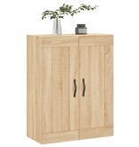 VidaXL Wandkast 69,5x34x90 cm bewerkt hout sonoma eikenkleurig