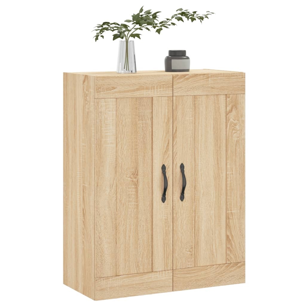 VidaXL Wandkast 69,5x34x90 cm bewerkt hout sonoma eikenkleurig