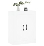 VidaXL Wandkast 69,5x34x90 cm bewerkt hout wit