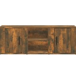VidaXL Tv-meubel 100x31,5x35 cm bewerkt hout gerookt eikenkleurig