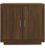 VidaXL Dressoir 80x40x75 cm bewerkt hout bruin eikenkleur