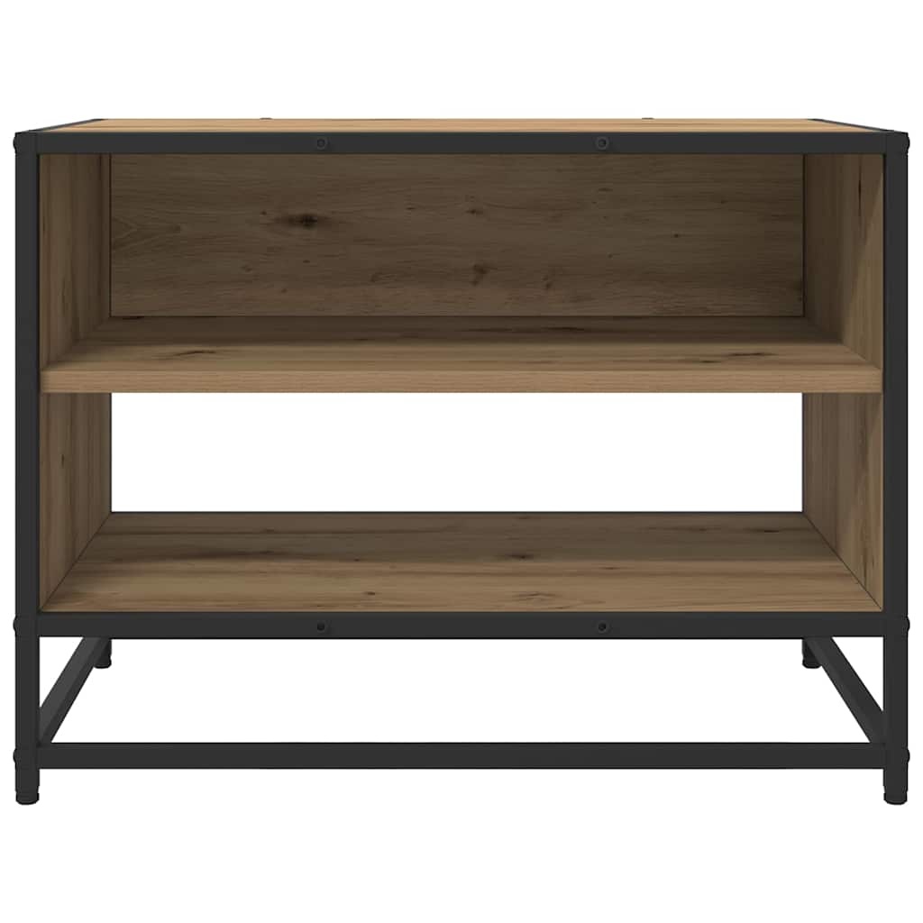 VidaXL TV-kast artisanaal eikenkleurig 61 x 40 x 46 cm Bewerkt hout