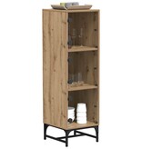 VidaXL Highboard artisanaal eikenkleurig 35 x 37 x 117 cm Bewerkt hout