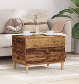 VidaXL Nachtkastje Oud hout 60 x 44.5 x 45 cm Bewerkt hout