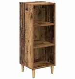 VidaXL Dressoir Oud hout 32.5 x 34.5 x 90 cm Bewerkt hout