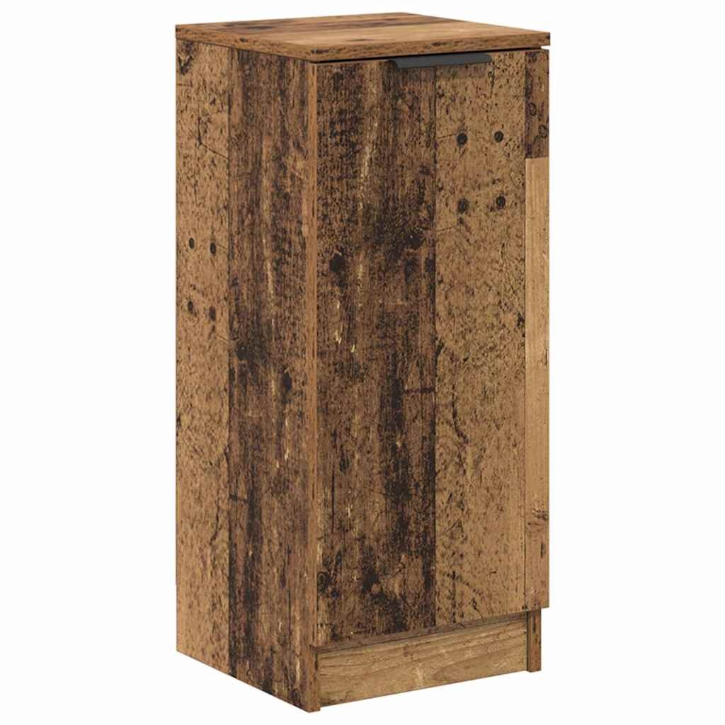 VidaXL Dressoir Oud hout 30 x 30 x 70 cm Bewerkt hout