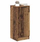 VidaXL Dressoir Oud hout 30 x 30 x 70 cm Bewerkt hout