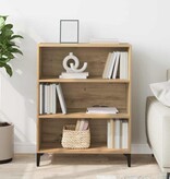 VidaXL Dressoir artisanaal eikenkleurig 32,5 x 69,5 x 90 cm