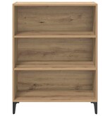 VidaXL Dressoir artisanaal eikenkleurig 32,5 x 69,5 x 90 cm