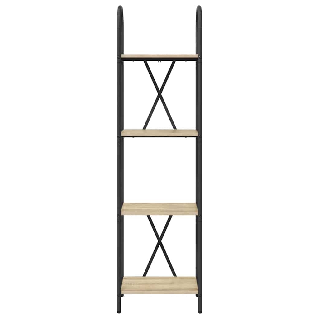 VidaXL Boekenkast Sonoma eiken 40 x 30 x 146 cm Bewerkt hout